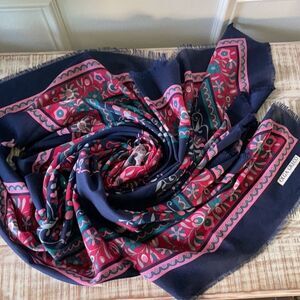 Olga Greco Floral Scarf